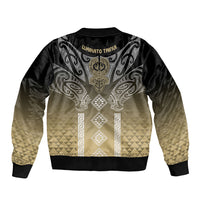 Aotearoa Maori Iwi Heritage Bomber Jacket Waikato Tainui Parauri