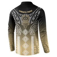 Aotearoa Maori Iwi Heritage Button Sweatshirt Waikato Tainui Parauri