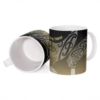 Aotearoa Maori Iwi Heritage Ceramic Mug Waikato Tainui Parauri