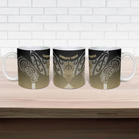 Aotearoa Maori Iwi Heritage Ceramic Mug Waikato Tainui Parauri