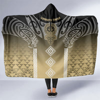 Aotearoa Maori Iwi Heritage Hooded Blanket Waikato Tainui Parauri