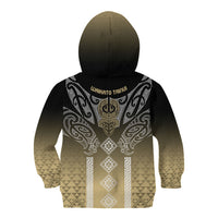 Aotearoa Maori Iwi Heritage Kid Hoodie Waikato Tainui Parauri