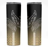 Aotearoa Maori Iwi Heritage Skinny Tumbler Waikato Tainui Parauri