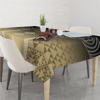 Aotearoa Maori Iwi Heritage Tablecloth Waikato Tainui Parauri
