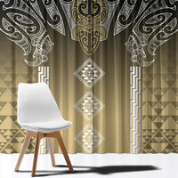 Aotearoa Maori Iwi Heritage Window Curtain Waikato Tainui Parauri