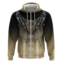 Aotearoa Maori Iwi Heritage Zip Hoodie Waikato Tainui Parauri