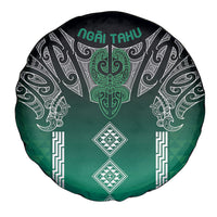 Aotearoa Maori Iwi Heritage Spare Tire Cover Ngai Tahu Pounamu Green
