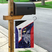 Personalised PNG West New Britain Province Garden Flag Bird of Paradise Tattoo Flag Motif - Polynesian Pride