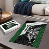 Personalised PNG Western Highlands Province Puzzle Bird of Paradise Tattoo Flag Motif - Polynesian Pride