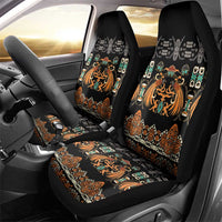 Black Batik Papua-inspired Pattern Car Seat Cover - Polynesian Pride