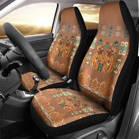 Terracotta Batik Papua-inspired Pattern Car Seat Cover - Polynesian Pride