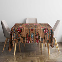 Terracotta Bird of Batik Papua Tablecloth Exotic Natural Wealth of Papua - Polynesian Pride
