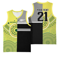 Custom Cricket AUNZ Spirit Basketball Jersey Aussie New Zealand Retro Edition LT9 - Polynesian Pride