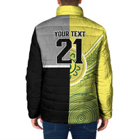 Custom Cricket AUNZ Spirit Padded Jacket Aussie New Zealand Retro Edition LT9 - Polynesian Pride