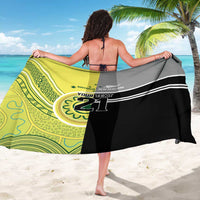 Custom Cricket AUNZ Spirit Sarong Aussie New Zealand Retro Edition - Polynesian Pride