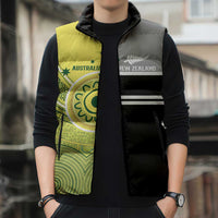 Custom Cricket AUNZ Spirit Sleeveless Puffer Jacket Aussie New Zealand Retro Edition LT9 - Polynesian Pride