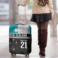 Custom NZ Cricket Pride Luggage Cover Silver Fern Fan Supporter Apparel LT9 - Polynesian Pride
