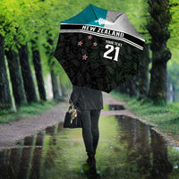 Custom NZ Cricket Pride Umbrella Silver Fern Fan Supporter Apparel - Polynesian Pride