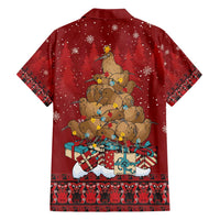 Funny Kiwi Bird Xmas Tree Family Matching Tank Maxi Dress and Hawaiian Shirt New Zealand Tribal Christmas Spirit - Polynesian Pride