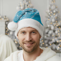 Hawaii Breadfruit Palaka Christmas Santa Hat Polu Maile Lei - Polynesian Pride