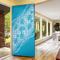 Hawaii Breadfruit Palaka Door Cover Polu Maile Lei - Polynesian Pride
