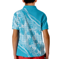 Hawaii Breadfruit Palaka Kid Polo Shirt Polu Maile Lei - Polynesian Pride