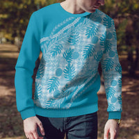 Hawaii Breadfruit Palaka Ugly Christmas Sweater Polu Maile Lei - Polynesian Pride