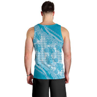 Hawaii Breadfruit Palaka Men Tank Top Polu Maile Lei - Polynesian Pride