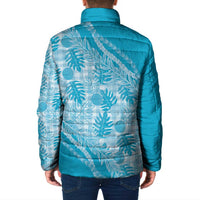 Hawaii Breadfruit Palaka Padded Jacket Polu Maile Lei - Polynesian Pride