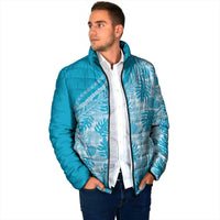 Hawaii Breadfruit Palaka Padded Jacket Polu Maile Lei - Polynesian Pride