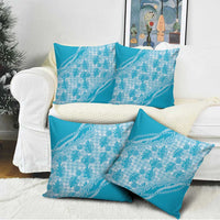 Hawaii Breadfruit Palaka Pillow Cover Polu Maile Lei - Polynesian Pride