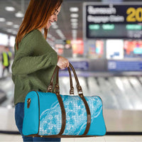 Hawaii Breadfruit Palaka Travel Bag Polu Maile Lei - Polynesian Pride