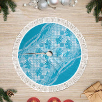 Hawaii Breadfruit Palaka Tree Skirt Polu Maile Lei - Polynesian Pride