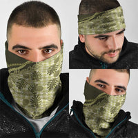 Hawaii Breadfruit Palaka Neck Gaiter Omaomao Maile Lei - Polynesian Pride