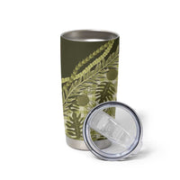 Hawaii Breadfruit Palaka Tumbler Cup Omaomao Maile Lei - Polynesian Pride