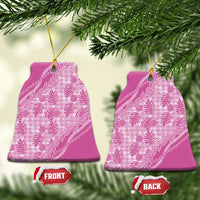 Hawaii Breadfruit Palaka Ceramic Ornament Omaomao Ulaula Maile Lei - Polynesian Pride