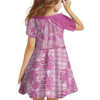 Hawaii Breadfruit Palaka Family Matching Mermaid Dress and Hawaiian Shirt Omaomao Ulaula Maile Lei - Polynesian Pride