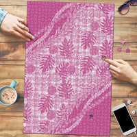 Hawaii Breadfruit Palaka Puzzle Omaomao Ulaula Maile Lei - Polynesian Pride