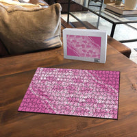 Hawaii Breadfruit Palaka Puzzle Omaomao Ulaula Maile Lei - Polynesian Pride