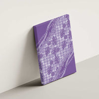 Hawaii Breadfruit Palaka Canvas Wall Art Poni Maile Lei - Polynesian Pride