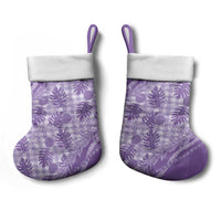 Hawaii Breadfruit Palaka Christmas Stocking Poni Maile Lei - Polynesian Pride