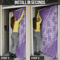 Hawaii Breadfruit Palaka Door Cover Poni Maile Lei - Polynesian Pride