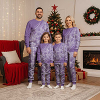 Hawaii Breadfruit Palaka Christmas Pajama Set Poni Maile Lei - Polynesian Pride