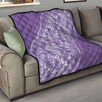 Hawaii Breadfruit Palaka Quilt Poni Maile Lei - Polynesian Pride