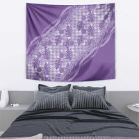 Hawaii Breadfruit Palaka Tapestry Poni Maile Lei - Polynesian Pride