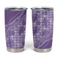Hawaii Breadfruit Palaka Tumbler Cup Poni Maile Lei - Polynesian Pride