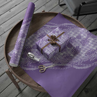 Hawaii Breadfruit Palaka Wrapping Paper Poni Maile Lei - Polynesian Pride