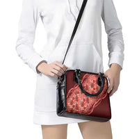 Hawaii Breadfruit Palaka Shoulder Handbag Ulaula Maile Lei - Polynesian Pride