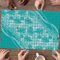 Hawaii Breadfruit Palaka Puzzle Polu Opal Maile Lei - Polynesian Pride