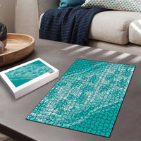 Hawaii Breadfruit Palaka Puzzle Polu Opal Maile Lei - Polynesian Pride